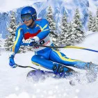 Downhill SkiDownhill Ski brings a feeling of both excitement and fun, as if you are chasing the wind in the middle of the vast white snow slopes. Just a few seconds of getting used to it, you will want to try it again, and again, just like that, you are caught up in the obstacle dodging and the acceleration that makes your heart beat faster. This game is not serious, it is fun, playful, and 