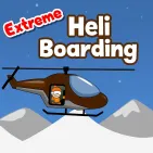 Extreme Heliboarding is a great snowboarding game that takes you on an exciting journey through a snowy mountain. Jump out of helicopters and do amazing things, or surf on hard slopes like a pro.