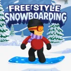 Freestyle Snowboarding is an exciting winter sports game that puts you in the role of a professional snowboarder, conquering the white roads and showing off a series of spectacular performance skills.