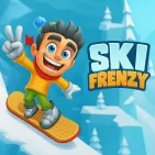 Ski Frenzy is an exciting endless runner game where you will embark on a high-speed skiing adventure. Playing as Sven or Evana, you will face dangerous slopes and find a way to escape the threatening avalanche.