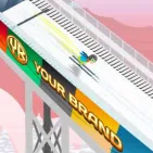 In the winter sports game Ski Jump, you play as a professional skier who flys over long jumps and down steep snow hills. You will be swept up in the dramatic rhythm of the game as soon as you start skiing.
