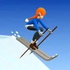 Ski Rush 3D is a game that will take you on a snowy adventure, where every slide is a thrilling and exciting experience. You don't need to be a professional skier, you just need nimble hands and finesse to overcome obstacles on the snowy road.