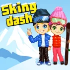 In the amazing skiing game Skiing Dash, players sprint down snowy hills, avoiding obstacles and gathering points as they go. You can start the game with a male or female character. Both are great at skiing and ready to face any difficulties that come their way.