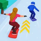 Snow Race 3D is where you can freely fly on the snowy white roads like fairy tales, where each jump is not just a performance but a declaration: 