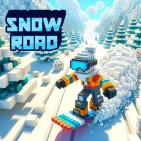 Snow Road is an exciting online skiing game that takes players to explore dangerous and challenging snowy mountains. The feeling of cold wind blowing through your ears, snow fluttering on the screen, and your heart fluttering every time you dodge a huge rock.