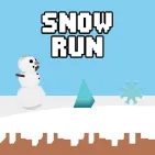 Snow Run is a captivating endless runner game where players control a snowman running on a snow-covered path, dodging a series of challenging obstacles.