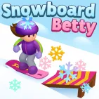 Snowboard Betty takes you into a brilliant white world, where every jump is a heart-pounding beat and every flower on the slope is a sweet greeting from winter. You just need to lean, avoid obstacles, and soar over the springboards to collect all the points.
