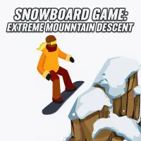 Snowboard Game: Extreme Mountain Descent