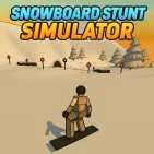 Snowboard Stunt Simulator is a skiing simulation game with a strong spirit of adventure and freedom. Here, players will start their journey from the top of a snow-capped mountain, overcome sharp turns, rugged terrain, and freely launch a series of spectacular tricks in the air.