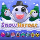 SnowHeroes.io is an incredibly fun online multiplayer game where you play as a snowball and roll around an icy map to become gigantic.