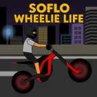 Soflo Wheelie Life is a fun motorcycle simulation game where players have to keep the front wheel in the air and wheelie for as long as possible. The game takes you into a vivid 3D city, every tilt and throttle press requires absolute precision.
