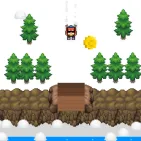 Triple Skiing 2D is a 2D winter sports game where you transform into a skier conquering snow-covered slopes. The game offers a fast pace, many unexpected obstacles and a sense of tension, forcing players to use flexible reflexes to avoid and score the highest score.
