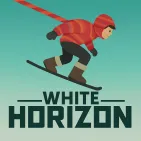 White Horizon takes you to a world of pure white snow, where just one jump is enough to soar through pine forests and windy mountainsides. This is not a race but a dreamy ski trip, where each flip is as light as gliding on the clouds.