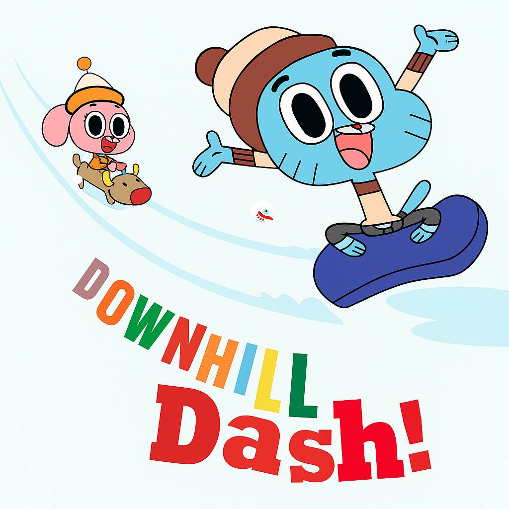 Play game Gumball: Downhill Dash