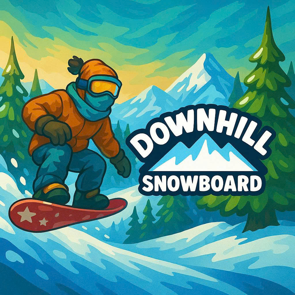 Play Game Downhill Snowboard 4