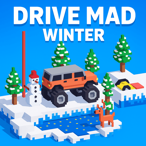 Play game Drive Mad Winter