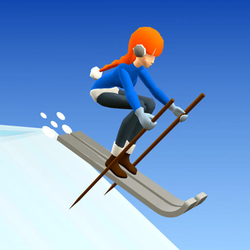 How to play Ski Rush 3D