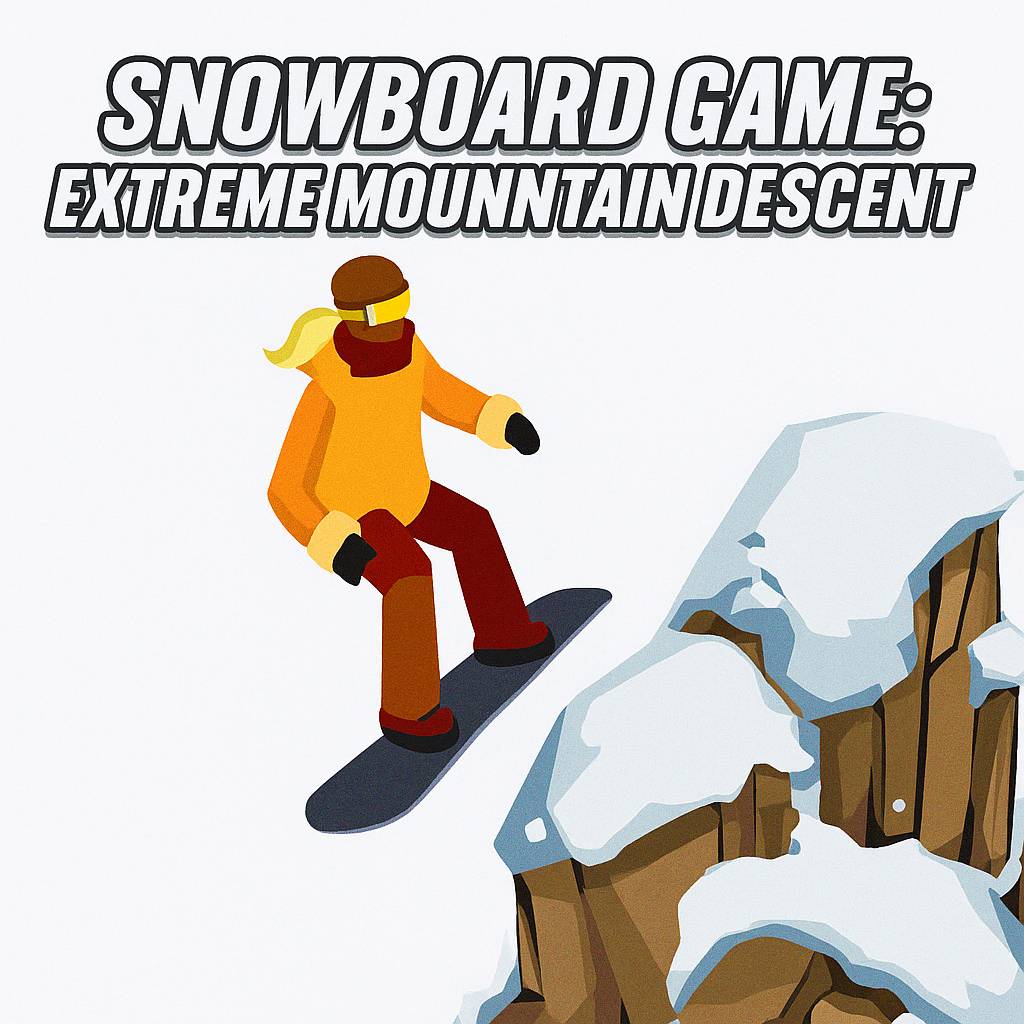 Play game Snowboard Game: Extreme Mountain Descent
