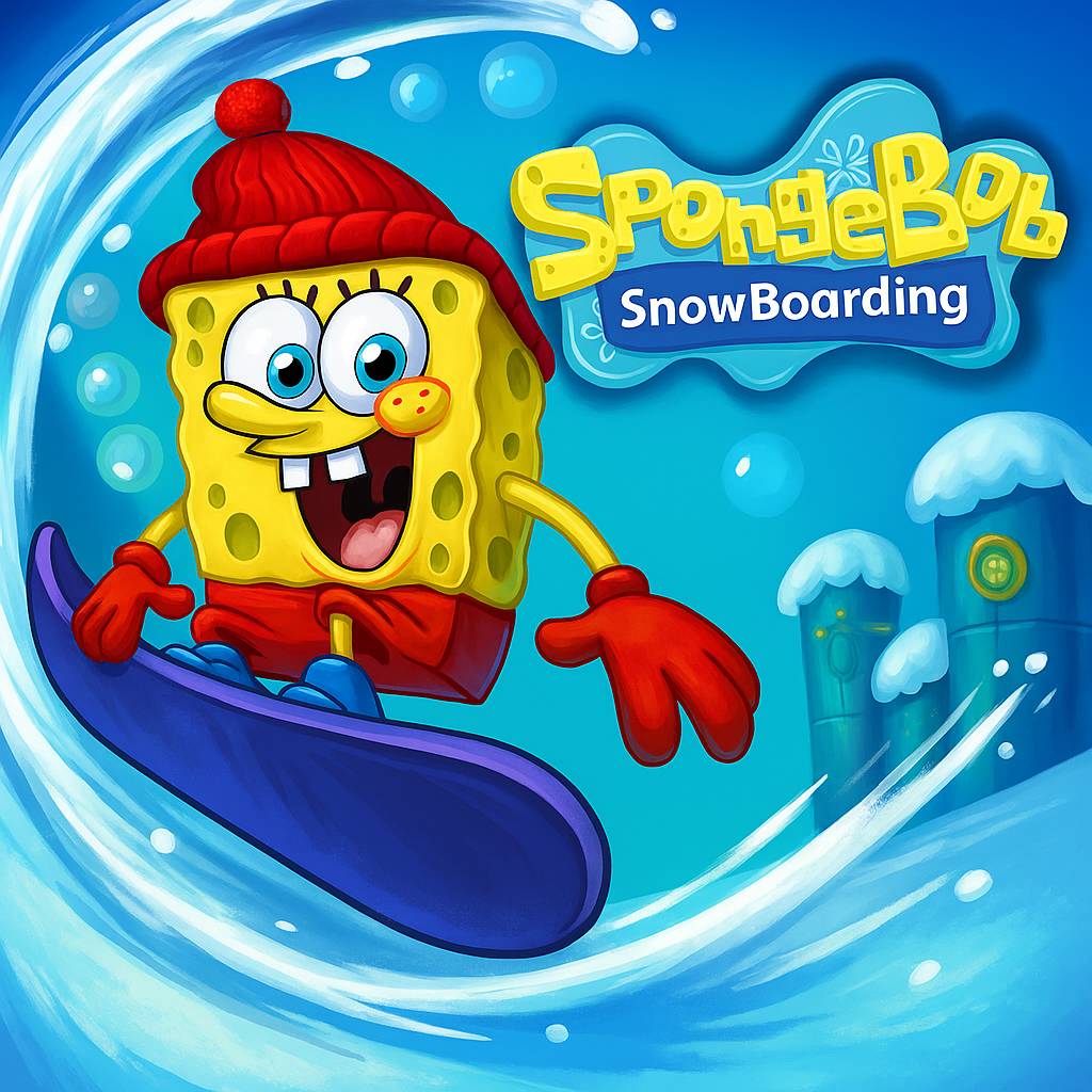 Play game Sponge Bob SnowBoarding