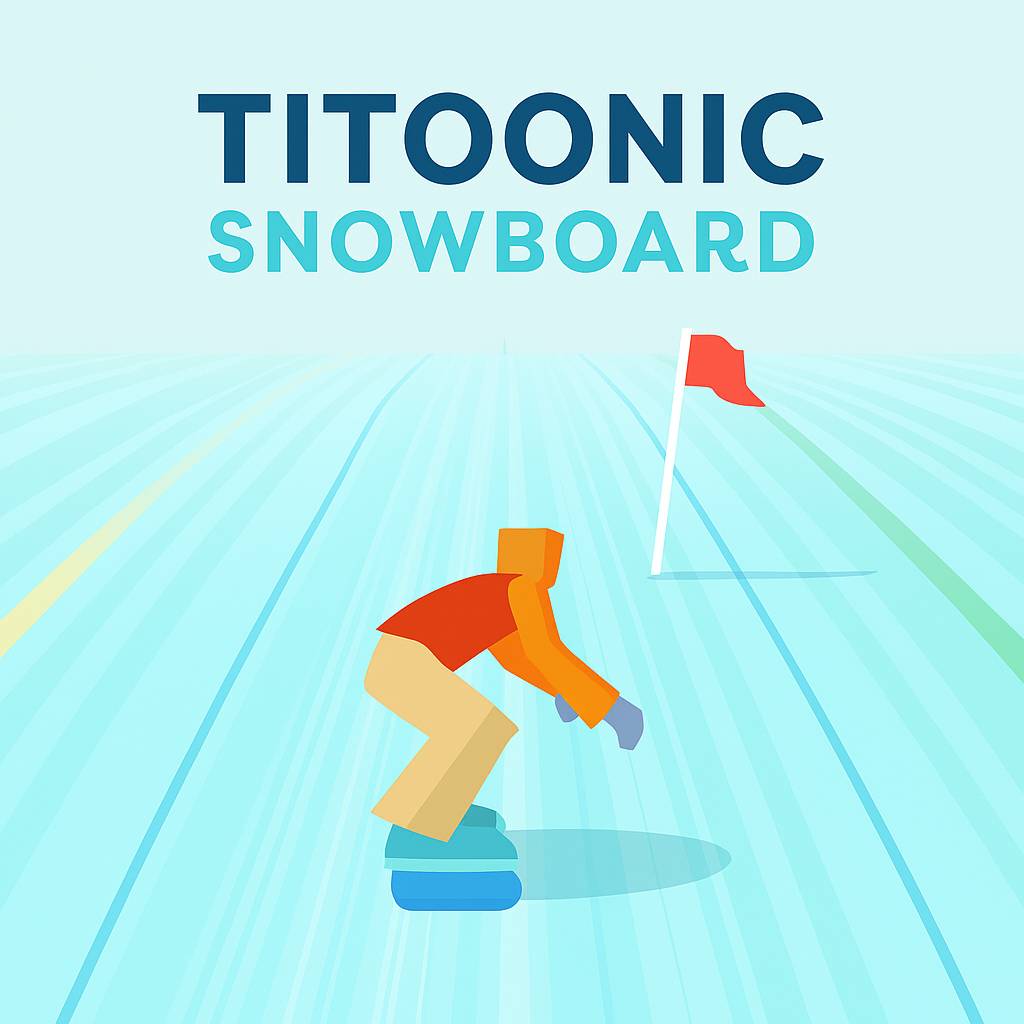 Play game Titoonic Snowboard